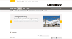 Desktop Screenshot of 81k.liebherr.com